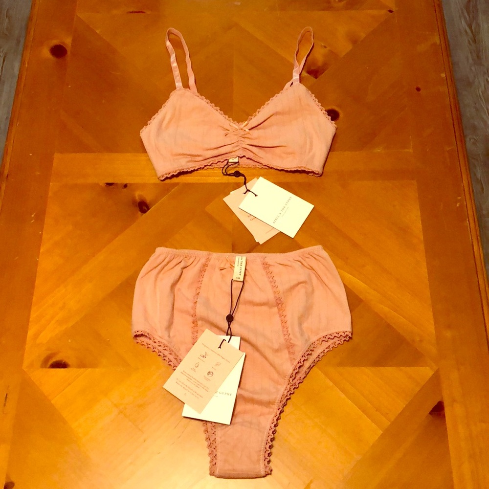 NWT!! Spell Lana Organic Cotton Set in Blush